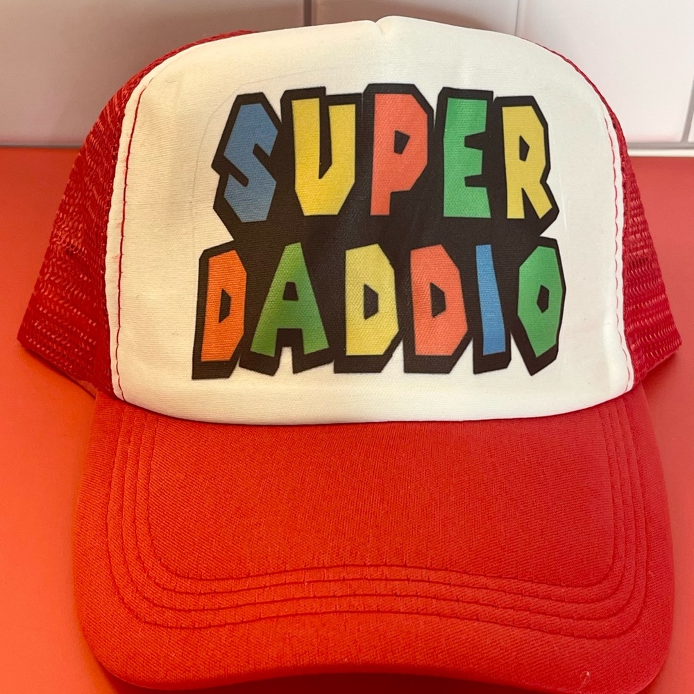 Super daddio trucker hat
